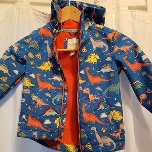 Unisex kids dinosaur and pizza jacket/sweatshirt
